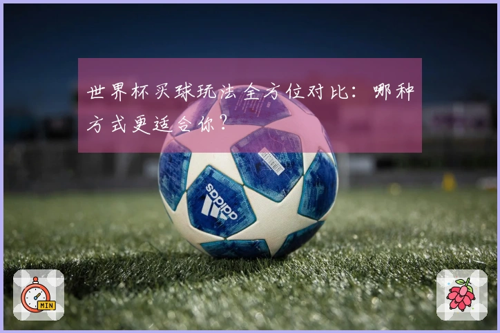 世界杯买球玩法全方位对比：哪种方式更适合你？