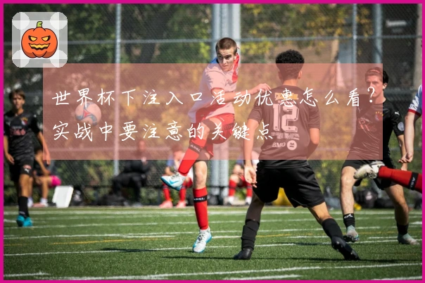 世界杯下注入口活动优惠怎么看？实战中要注意的关键点