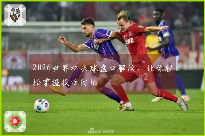 2026世界杯买球盘口解读，让你轻松掌握投注时机